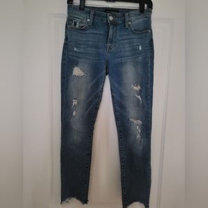 Lucky Brand Ava Skinny distressed denim size 26